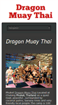 Mobile Screenshot of phuketdragonmuaythai.com